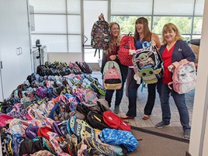 1st United Staff Sorting Backpacks