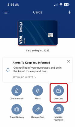dashboard / link card