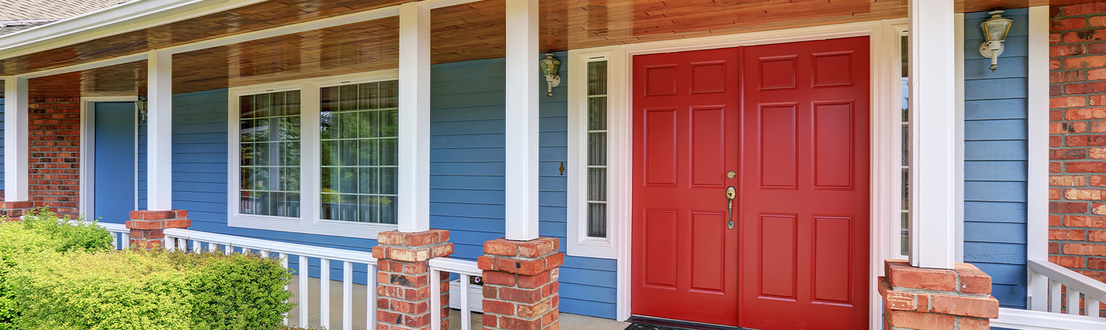Front porch of a home