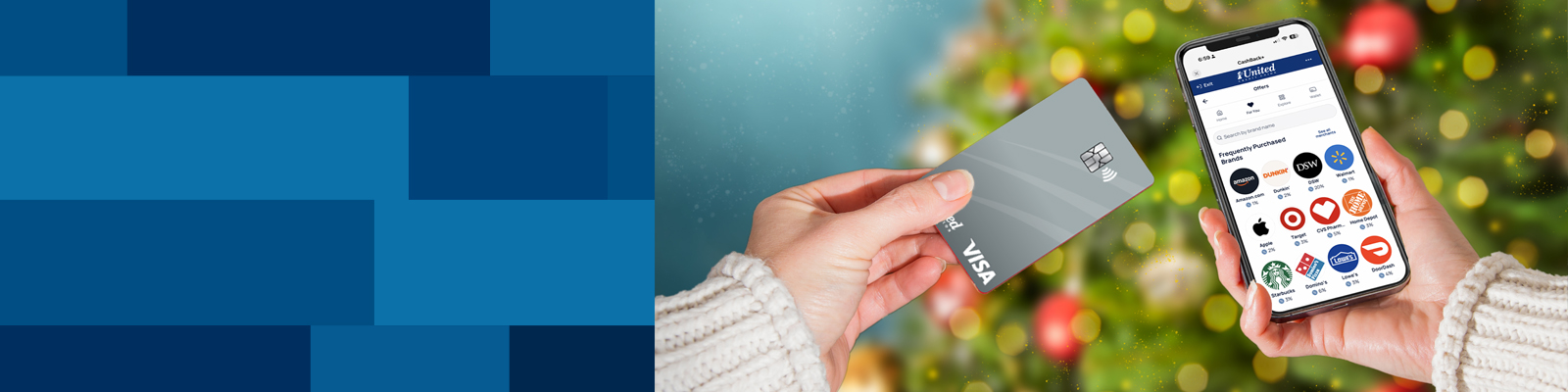 Visa Rewards Card and CashBack+ App