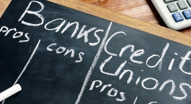 Bank vs credit union pros and cons