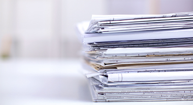 Stack of papers