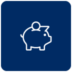 piggy bank icon illustration