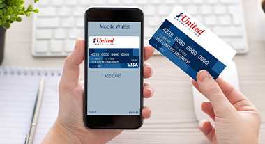 Adding 1st United Debit Card to Mobile Wallet