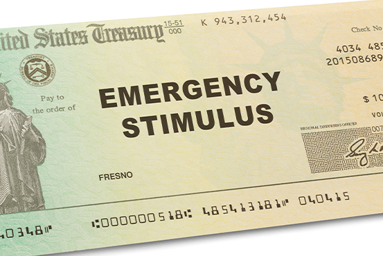 Sample stimulus payment