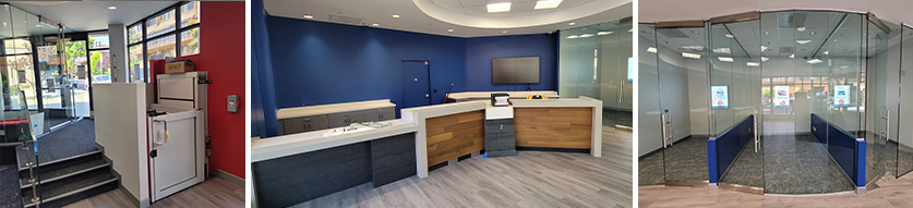 walls painted at Oakland branch